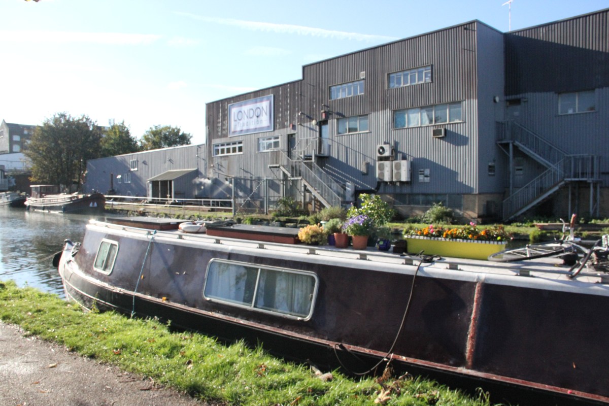Moored in Hackney Wick